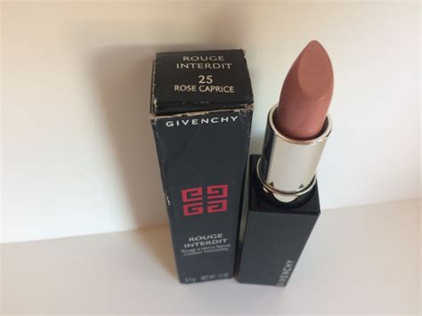 givenchy rouge interdit 25 rose caprice